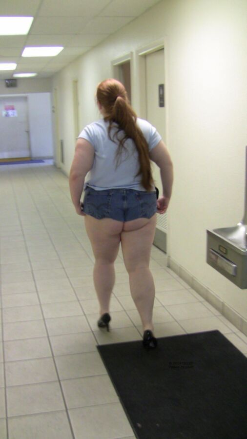 exposed ass in public