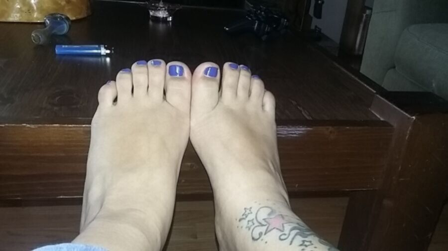 Meus lindos pés