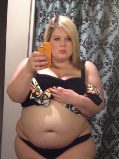 Selfies miroir blonde sexy BBW