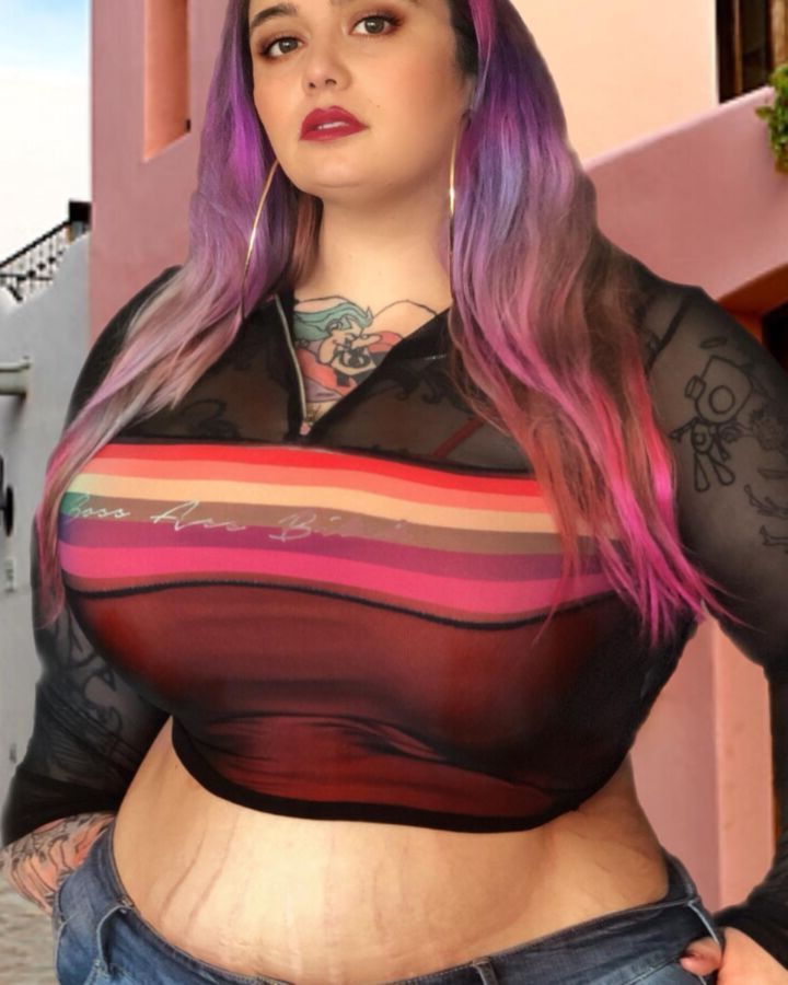 Lilith Fury - Modelo fofo de lingerie BBW