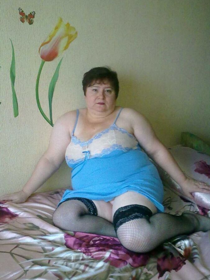 BBW granny Nina from Moscow