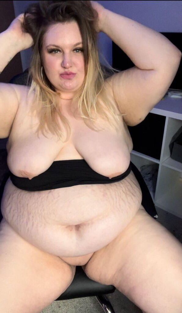 Pretty Girl Sloppy Obese Belly