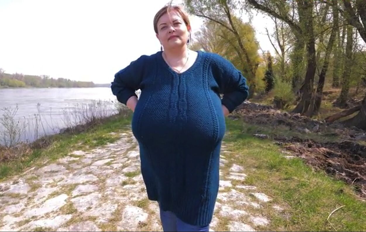 Introducing Pretty, Enormous-Breasted and Lactating Pauline