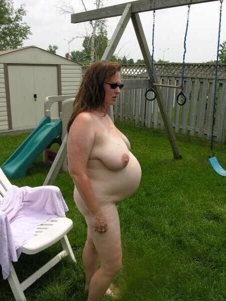 Pregnant and slutty mature