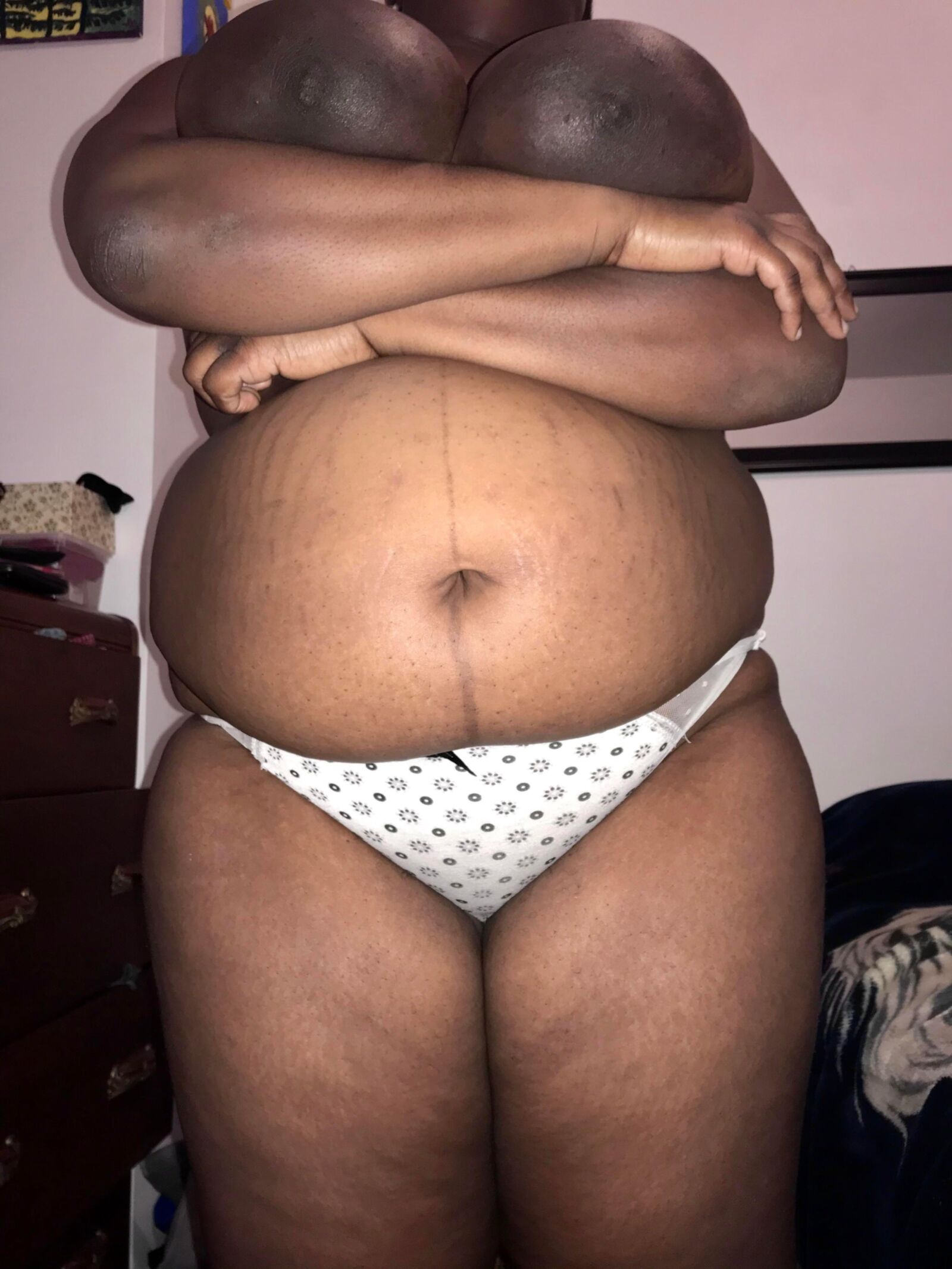 Big Black Pregnant Wife