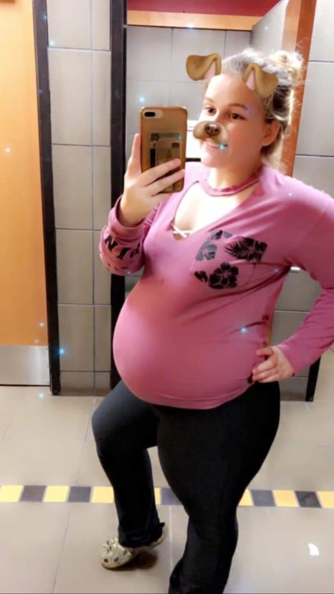 Pregnant bbw teen