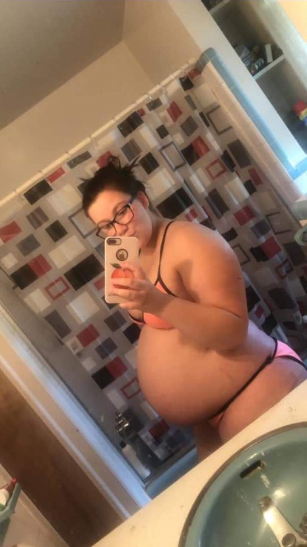 Grávida adolescente bbw