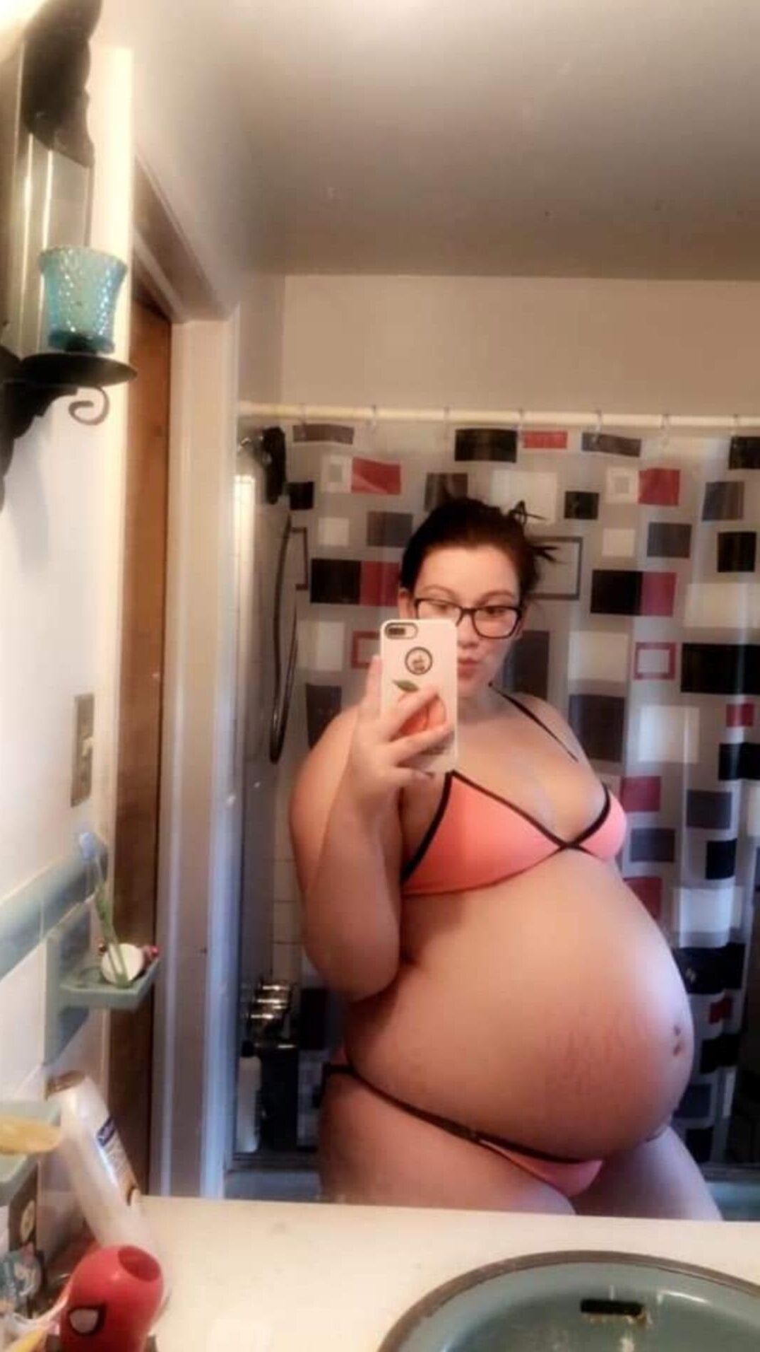 Pregnant bbw teen