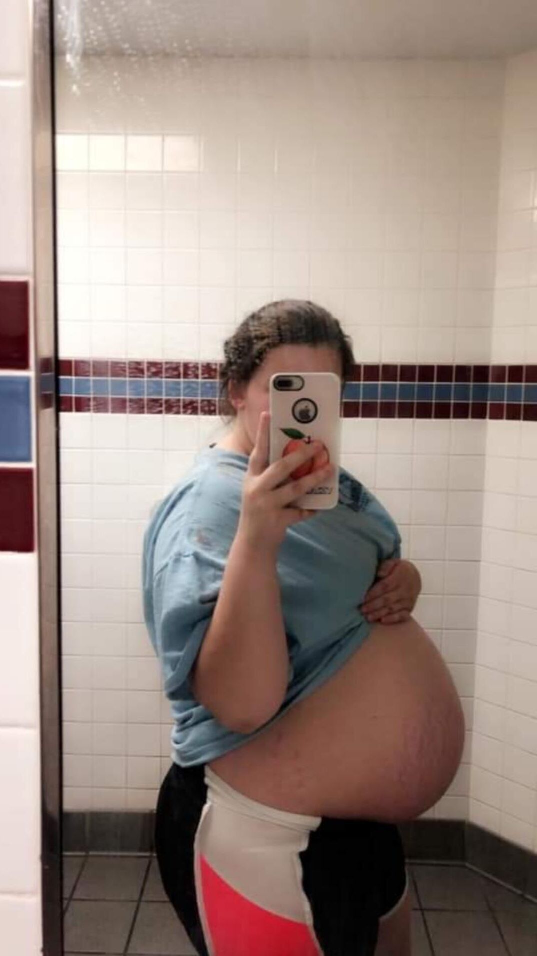 Pregnant bbw teen