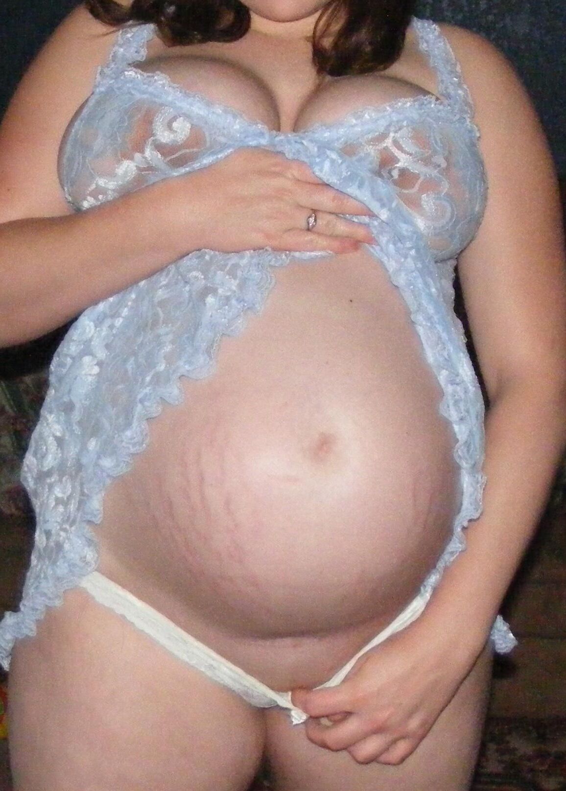 fotos de barriga e peitos de grávida