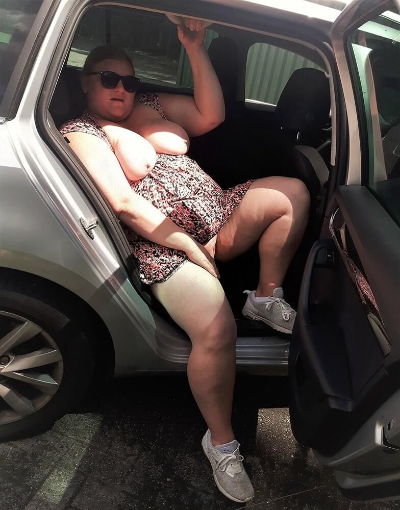 Chubby amateur Dogging