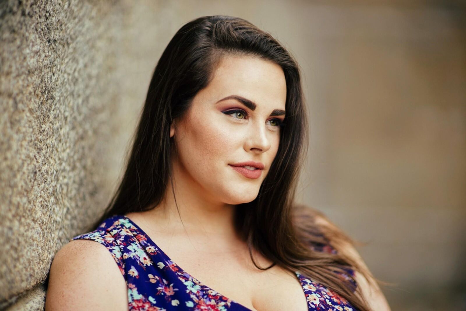 BBW American Plus Size Model