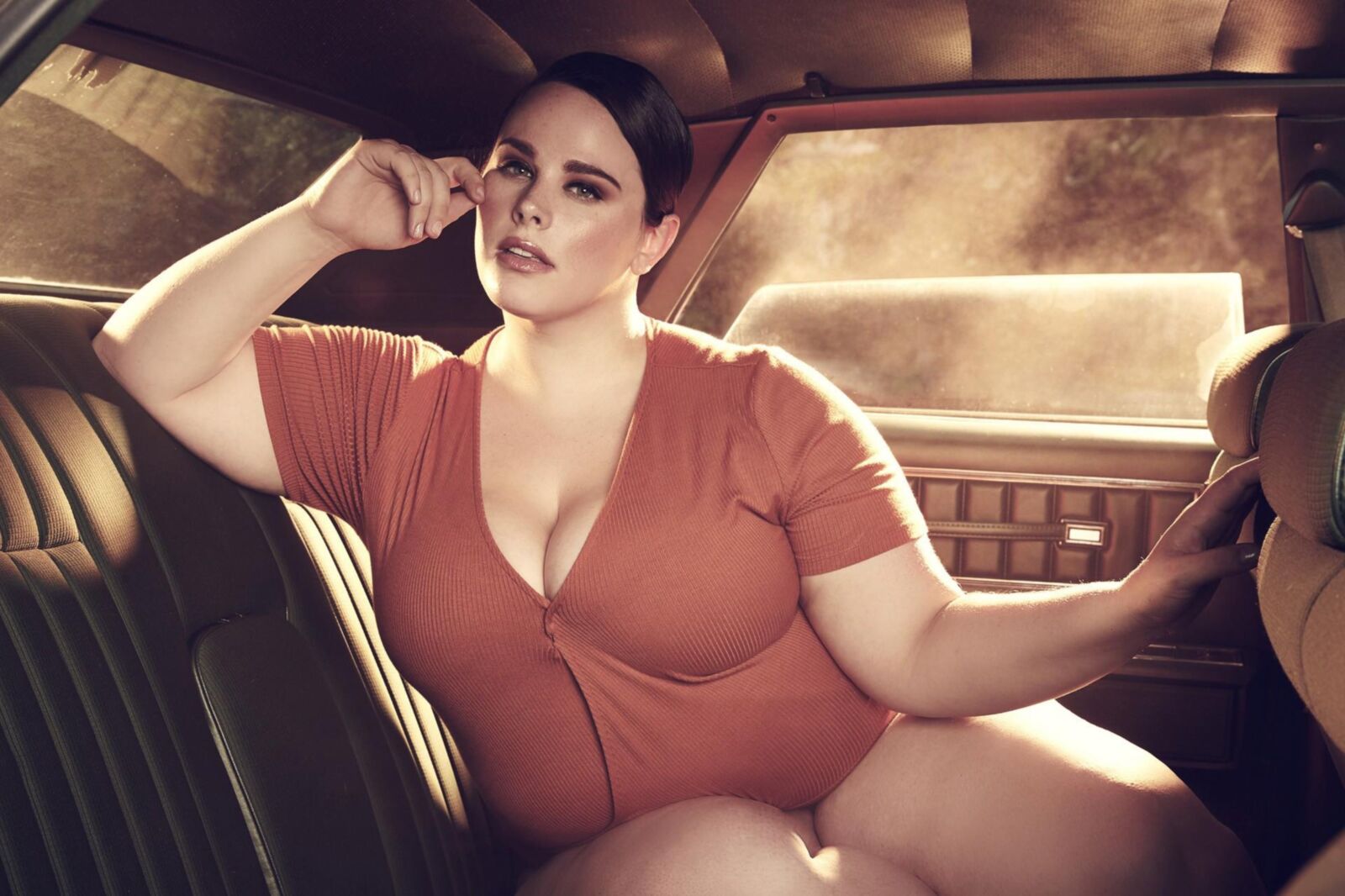 BBW American Plus Size Model