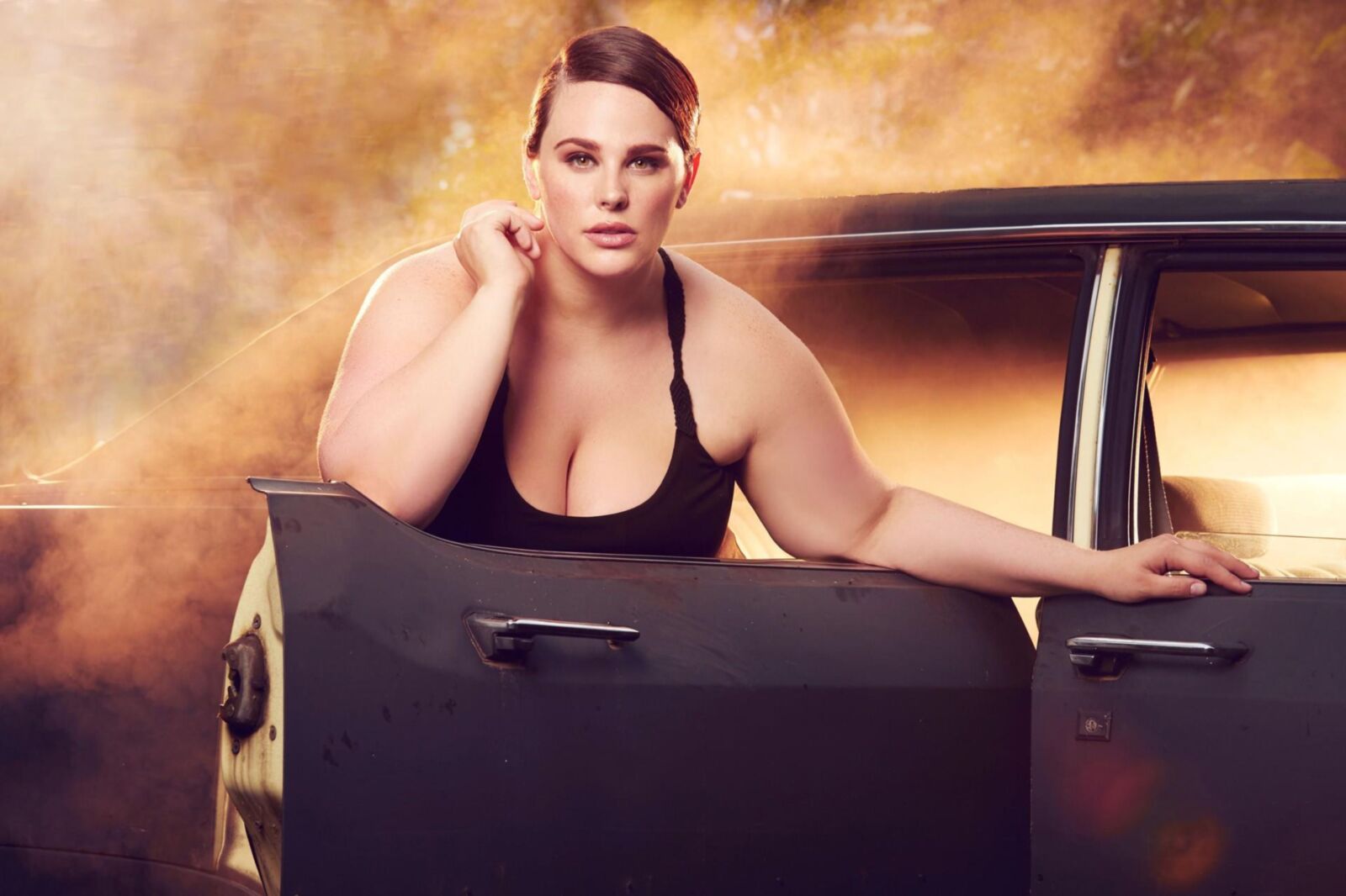 BBW American Plus Size Model