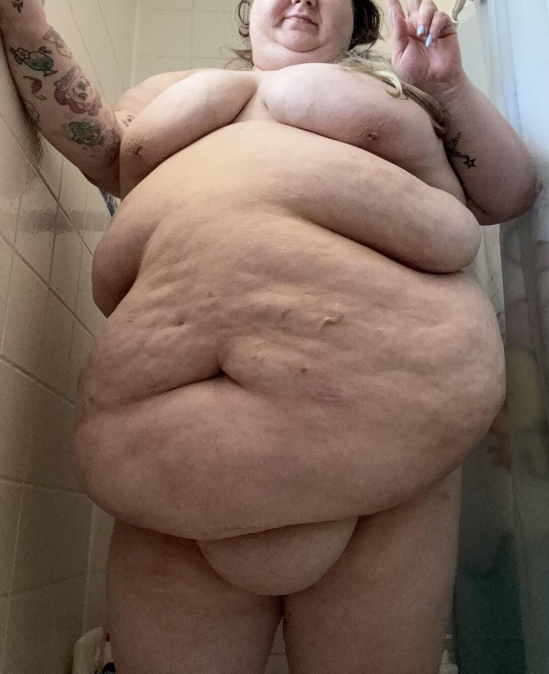 Garota super obesa que eu quero criar