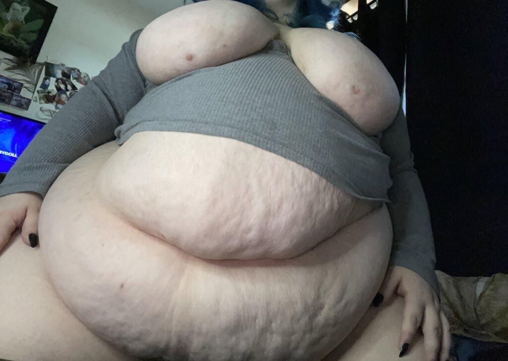 Beautiful Super Obese Young Fatty