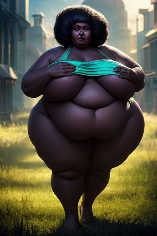 SSBBW ÉBANO ENSUEÑOS MADURA