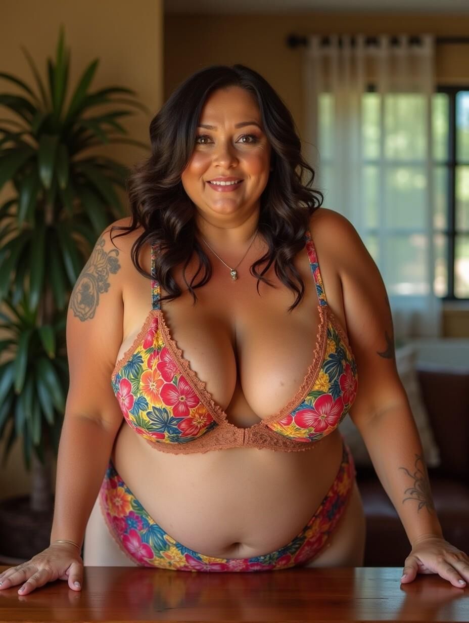 Mature BBW AI Flux 3