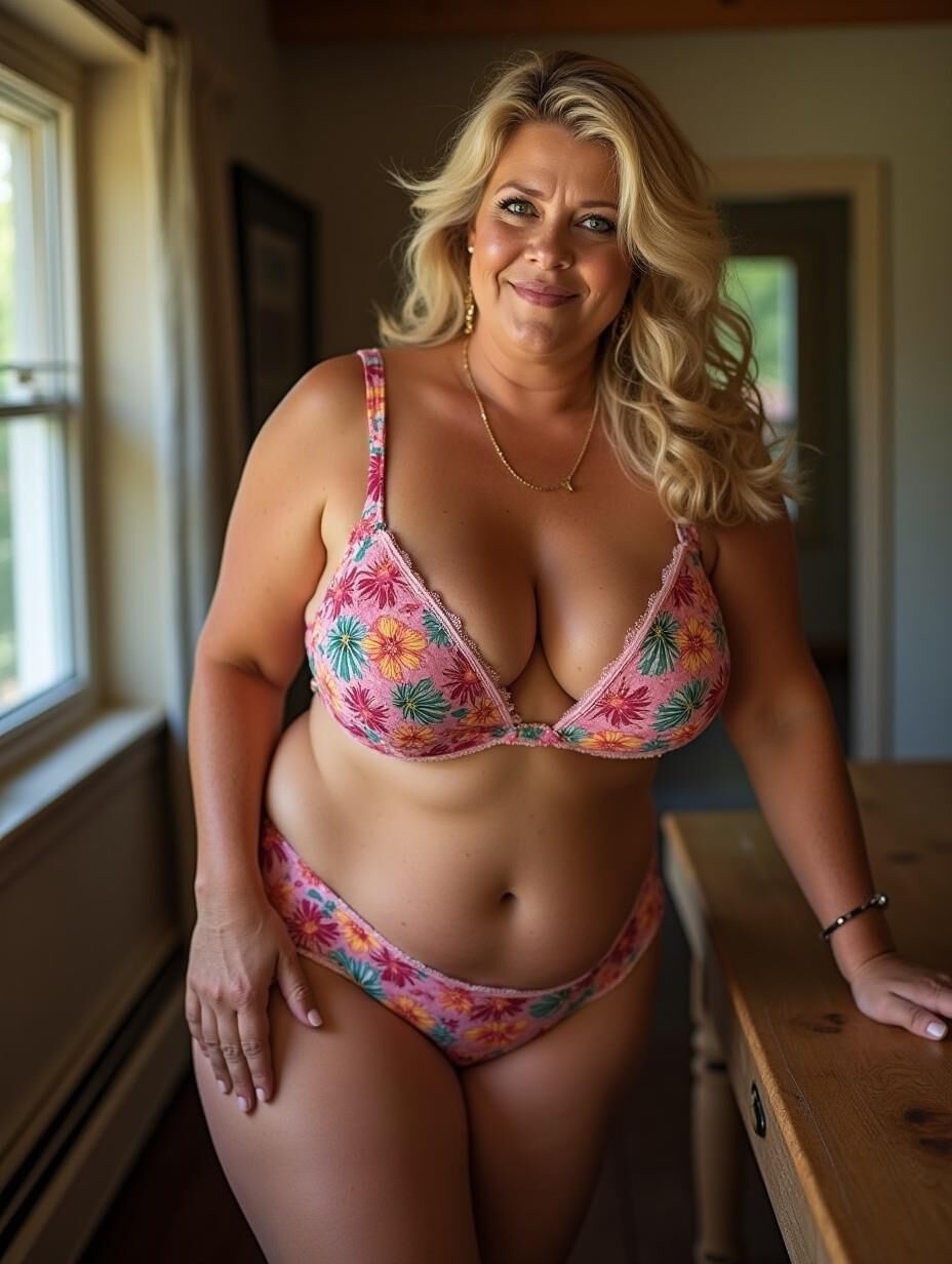 Mature BBW AI Flux 1 