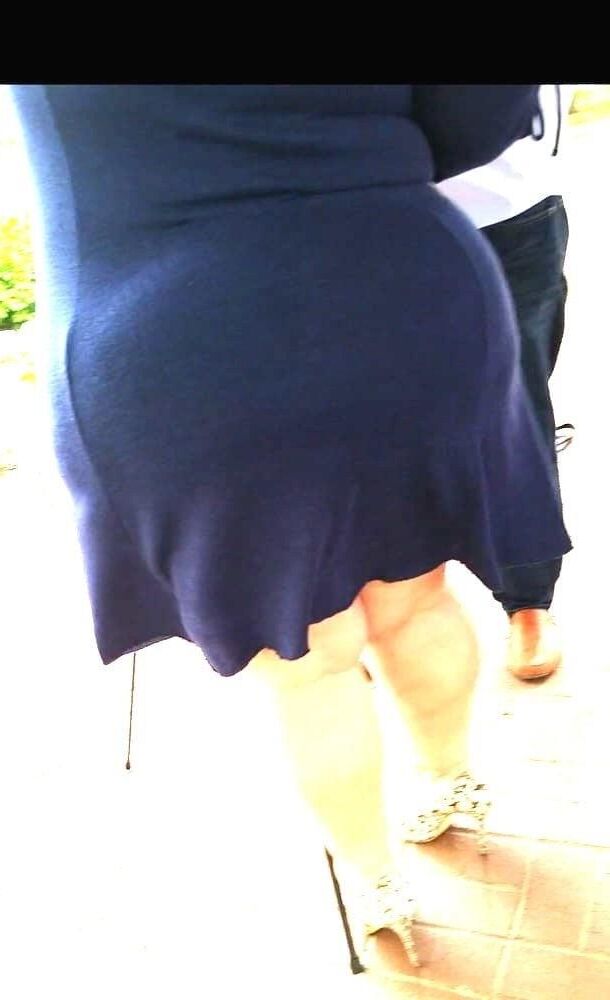 Candid bbw pawg with huge ass