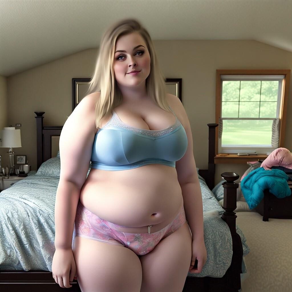 Ssbbw and Bbw Bra and Panty