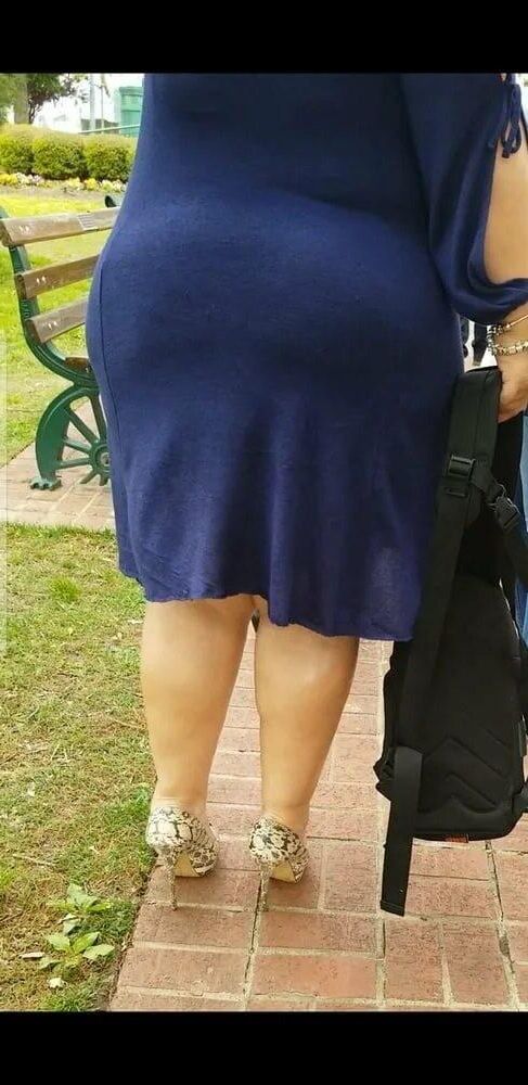 Candid bbw pawg with huge ass