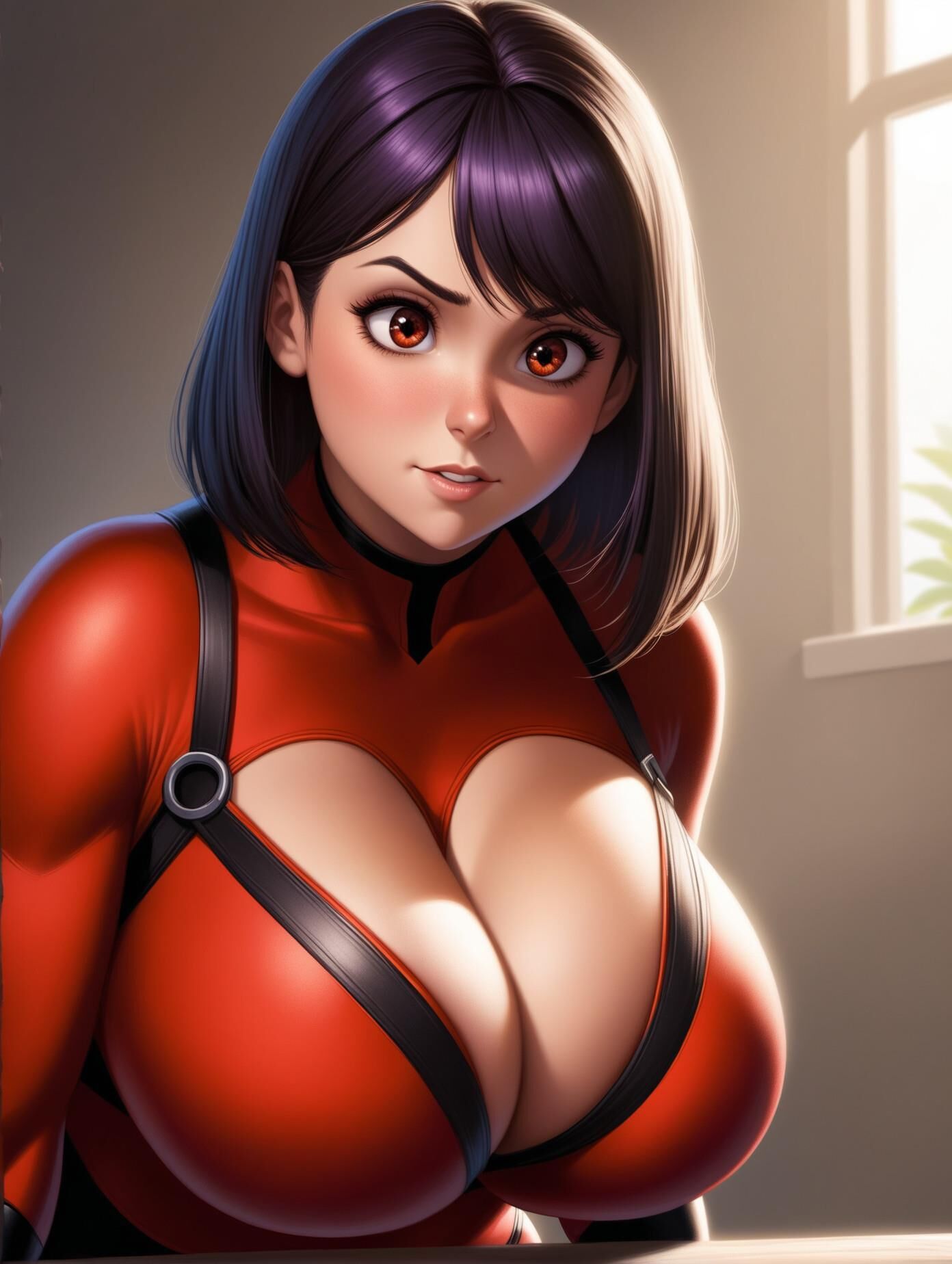 Helen and Violet Parr from the Incredibles 4