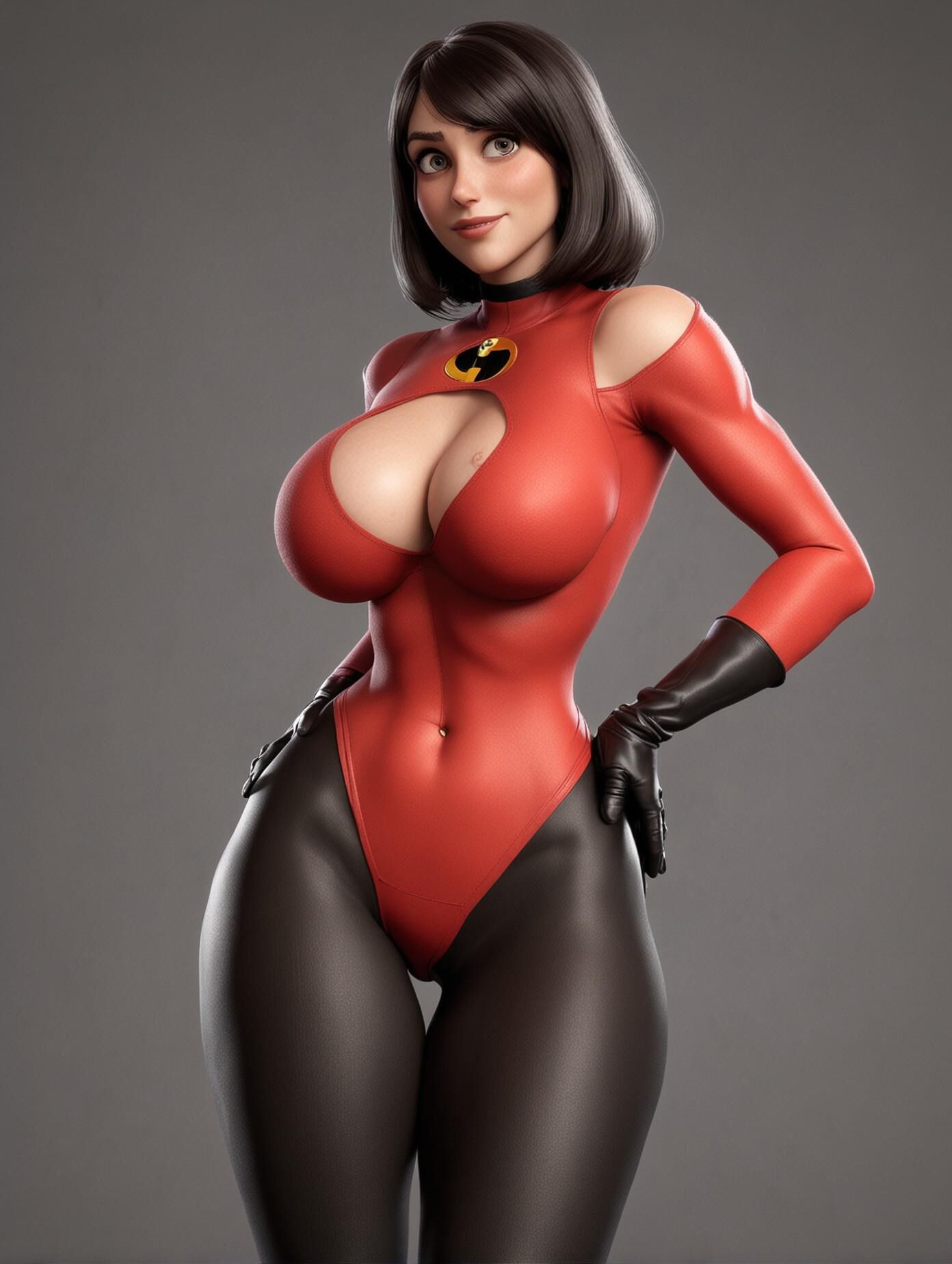 Helen and Violet Parr from the Incredibles 4