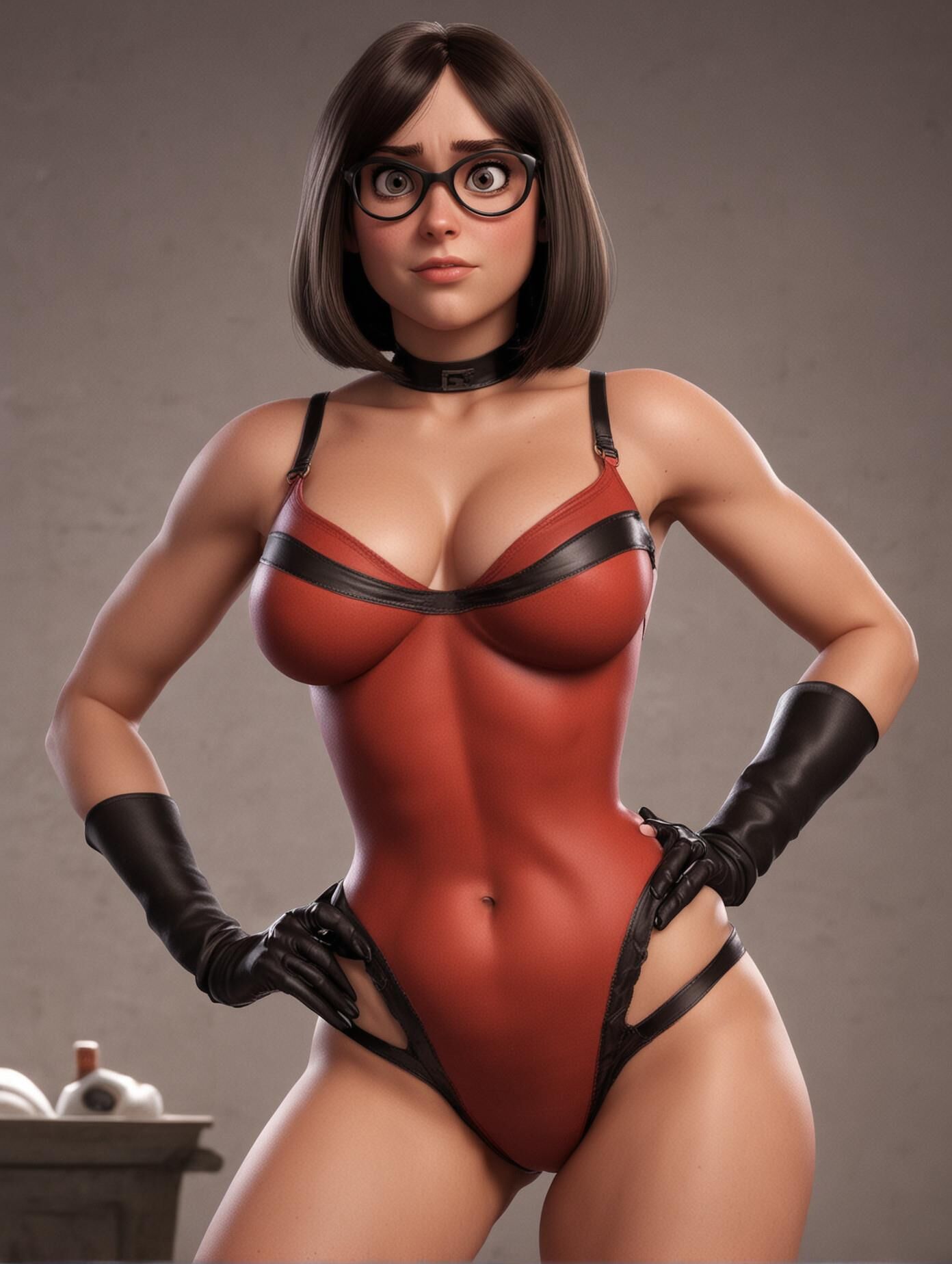 Helen and Violet Parr from the Incredibles 3