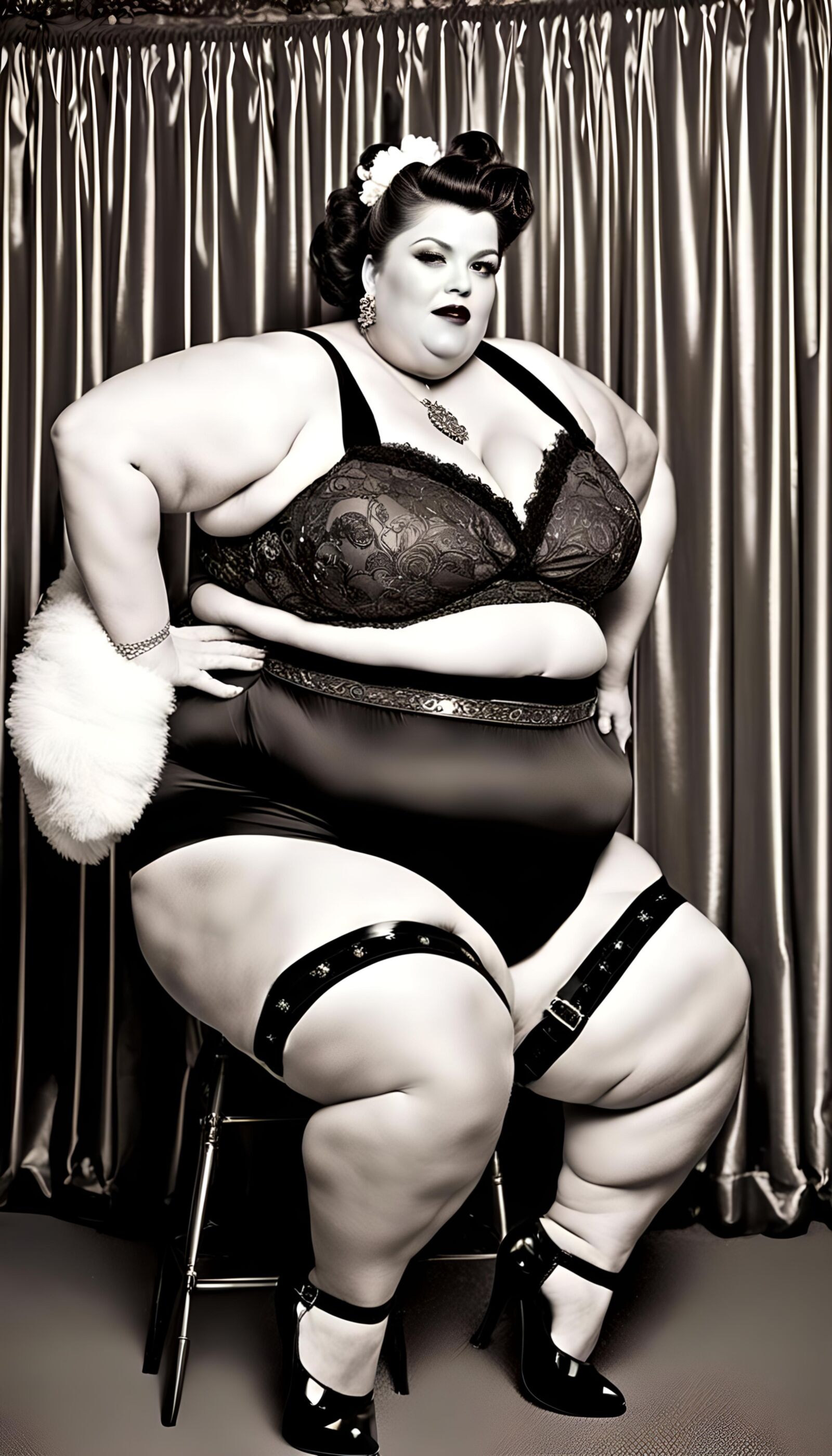 SSBBW In Lingerie