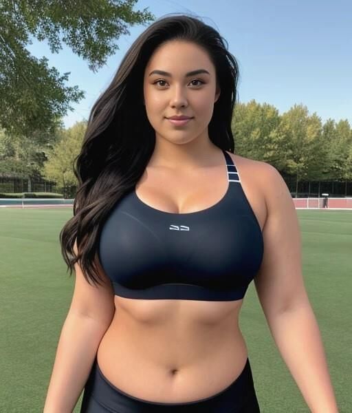 AI - Chicas de entrenamiento gruesas