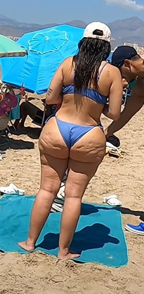 The hottest ass on the beach?!