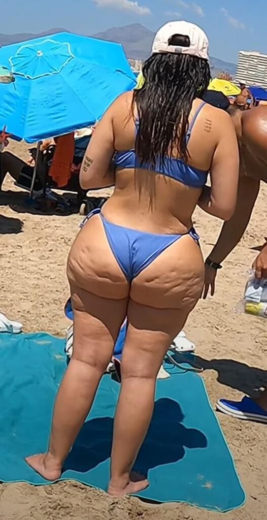 The hottest ass on the beach?!