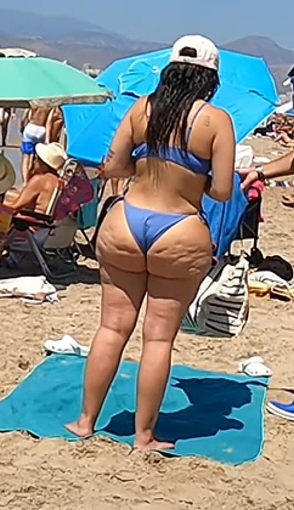 The hottest ass on the beach?!