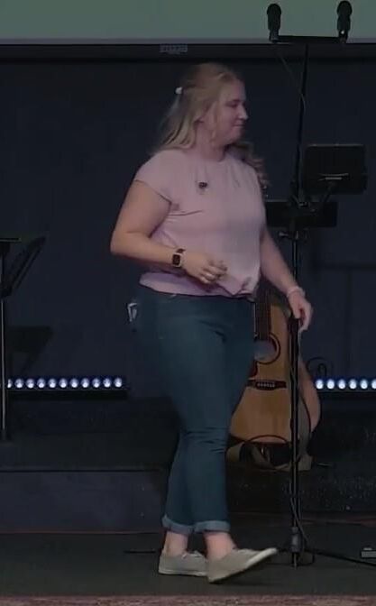 thick hot blonde superslut ashley from church