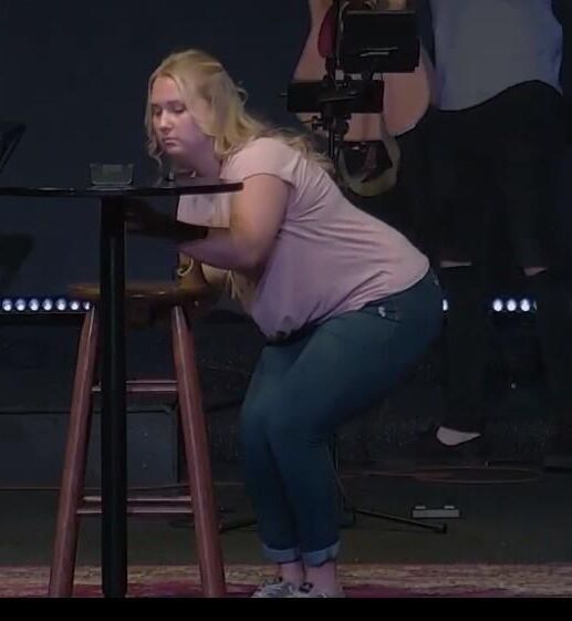 thick hot blonde superslut ashley from church