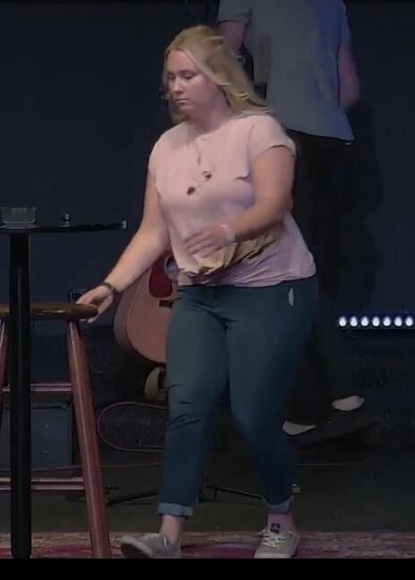 thick hot blonde superslut ashley from church