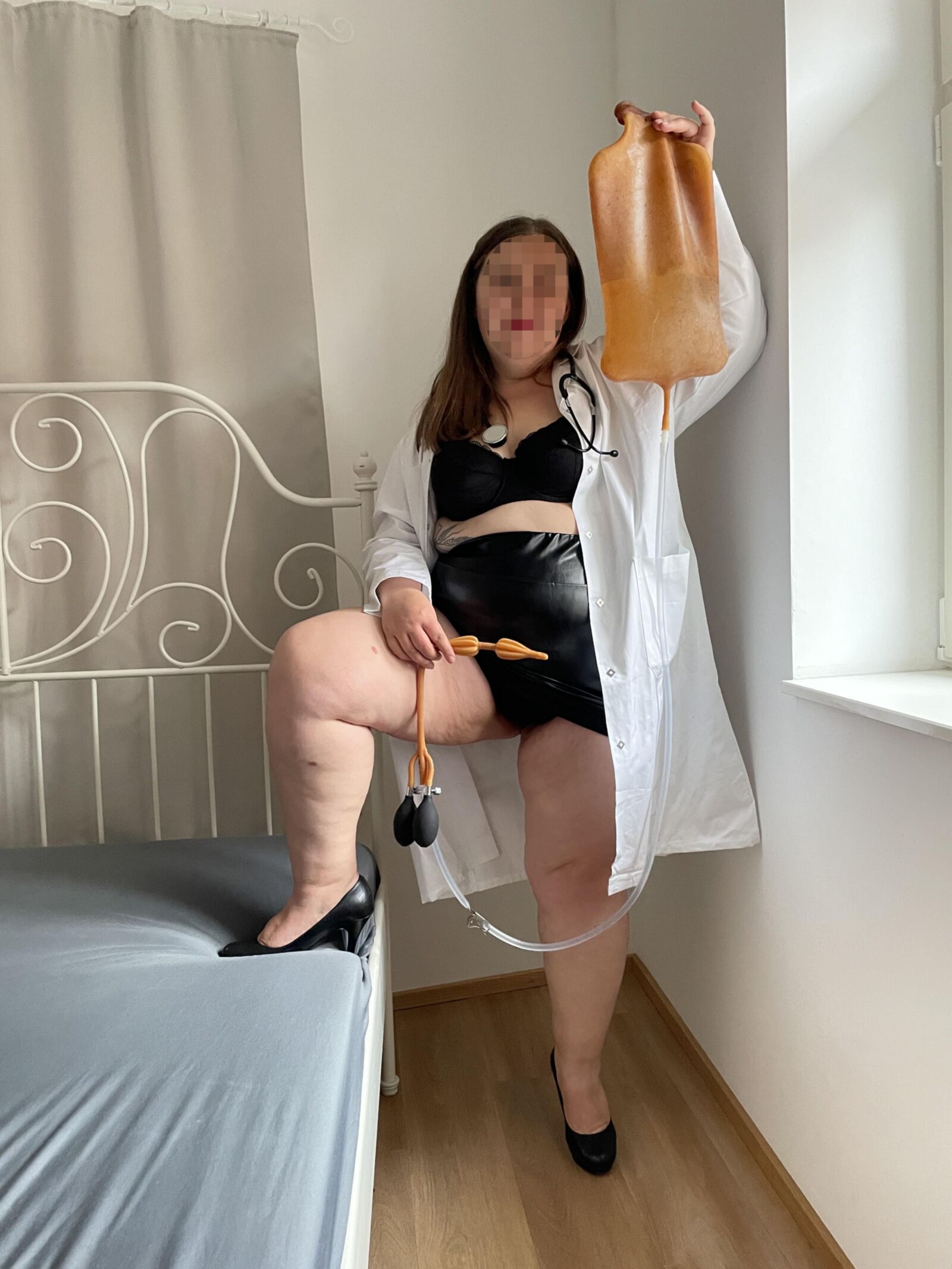 BBW Enema Nurse