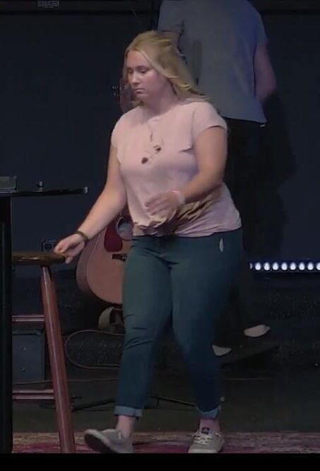 thick hot blonde superslut ashley from church