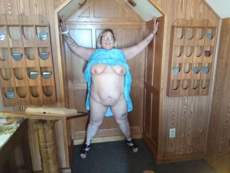 BBW brat PoppyJay NAKED in a CHAPEL 