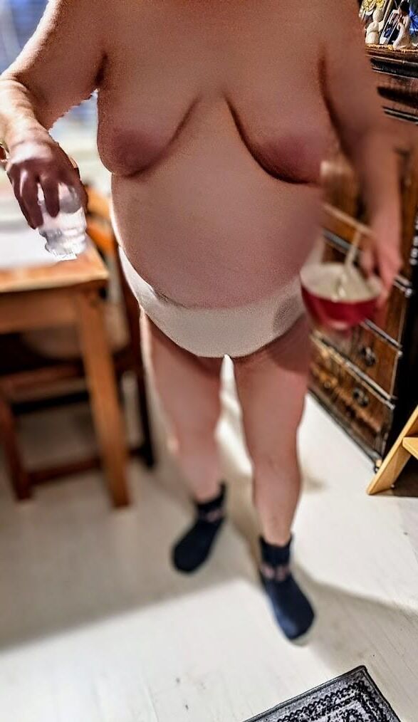 BBW wife and her soft body