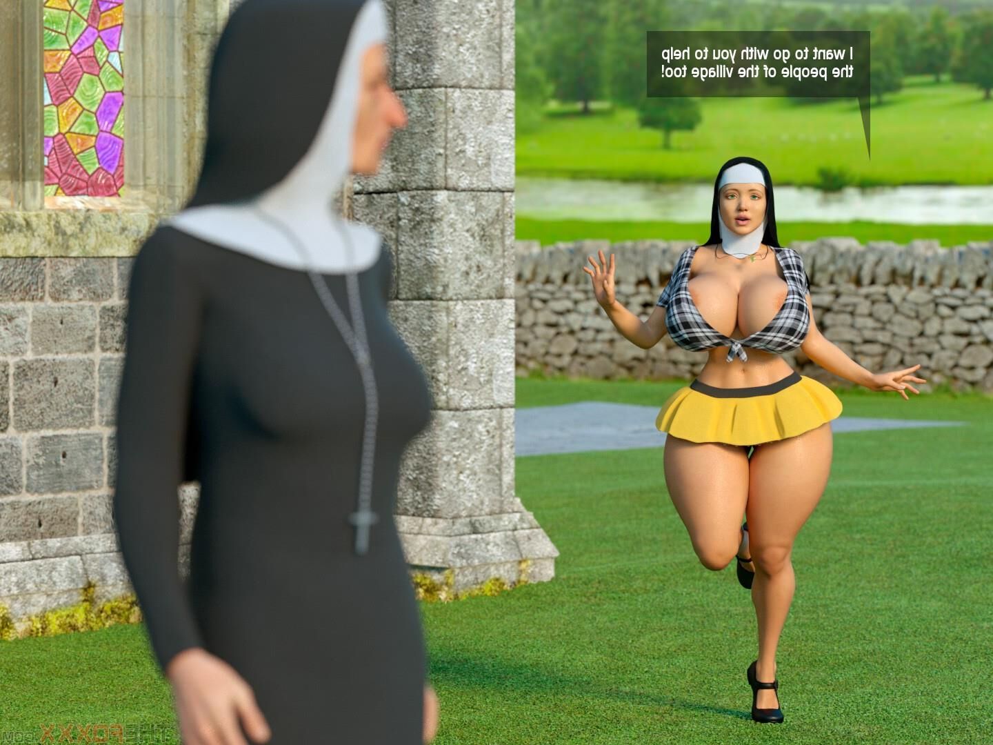 COMIC (Hot Nun Caught in Sin)