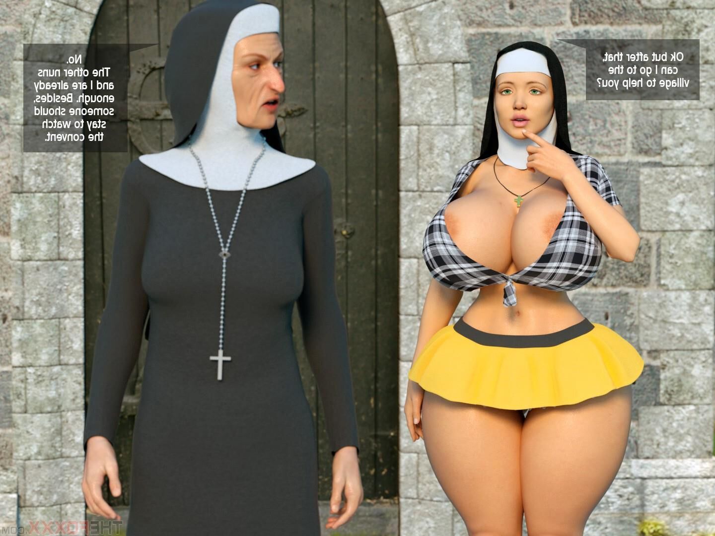 COMIC (Hot Nun Caught in Sin)