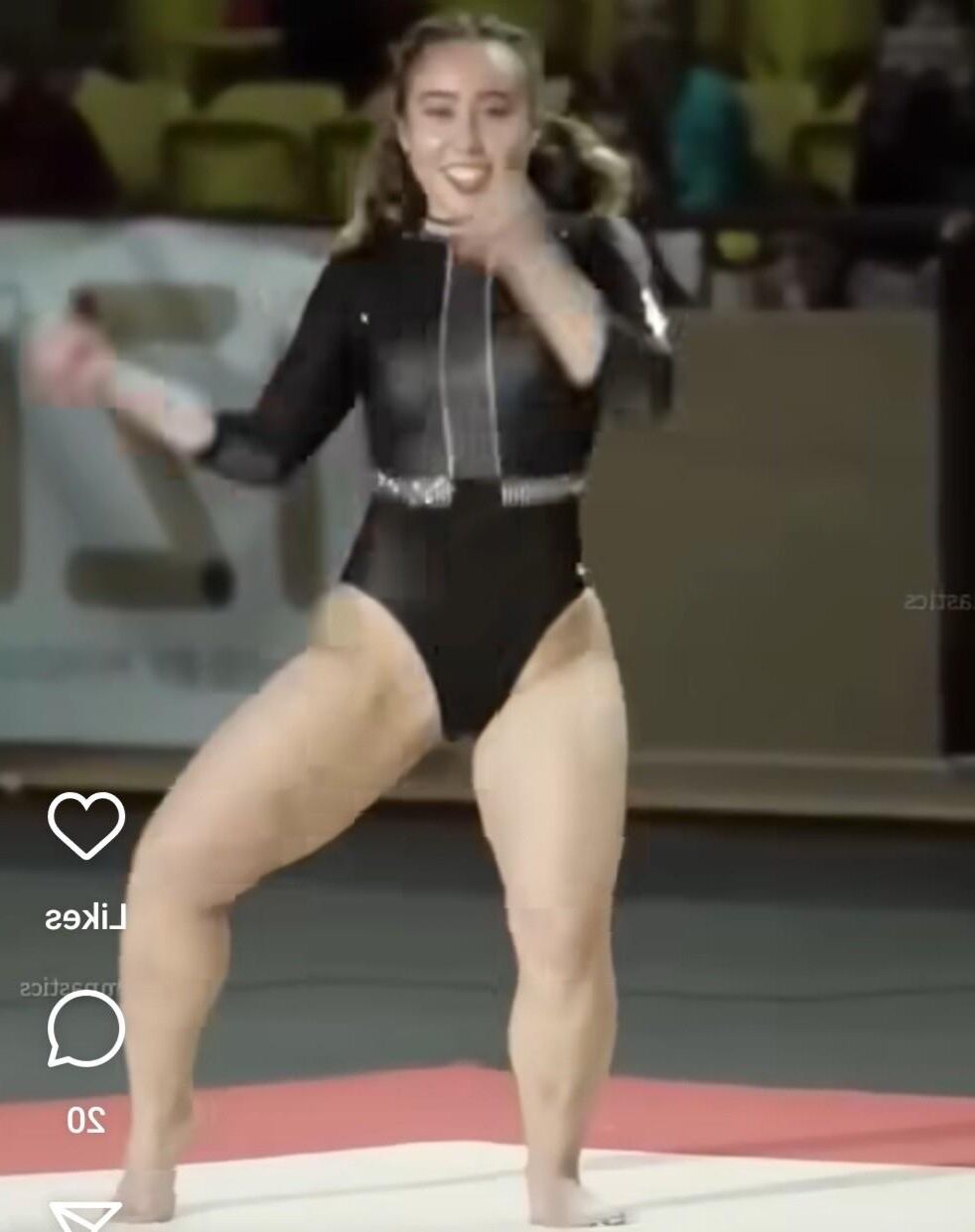 Katelyn Ohashi and her beautiful big fat ass.