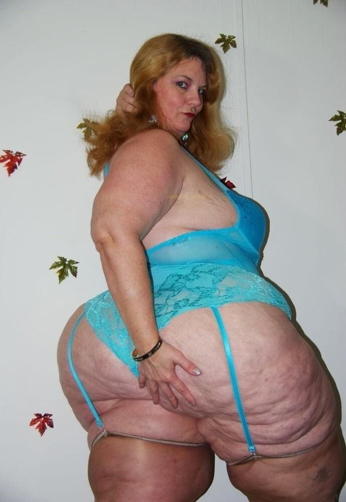 CELLULITE WHITE MATURE SSBBW