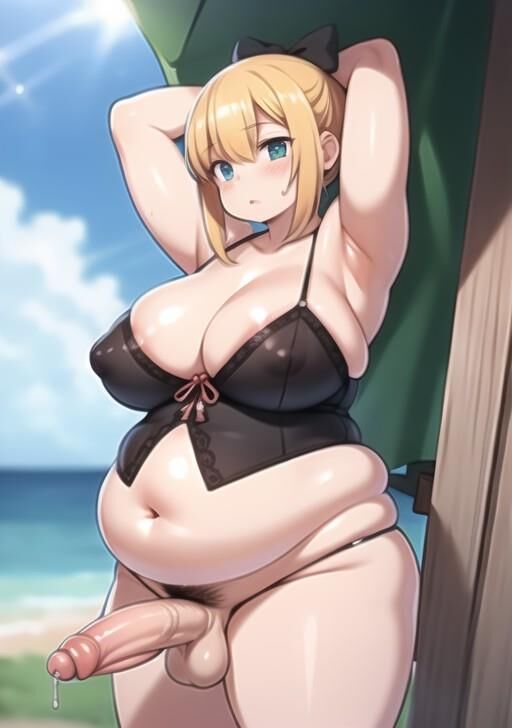 Futa and Shemale BBW AI Artwork [Valdy] #