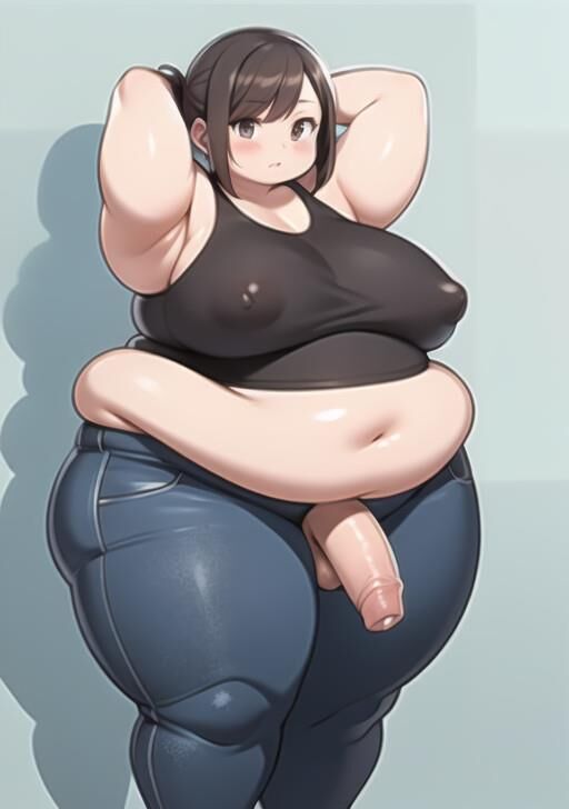 Futa and Shemale BBW AI Artwork [Valdy] #