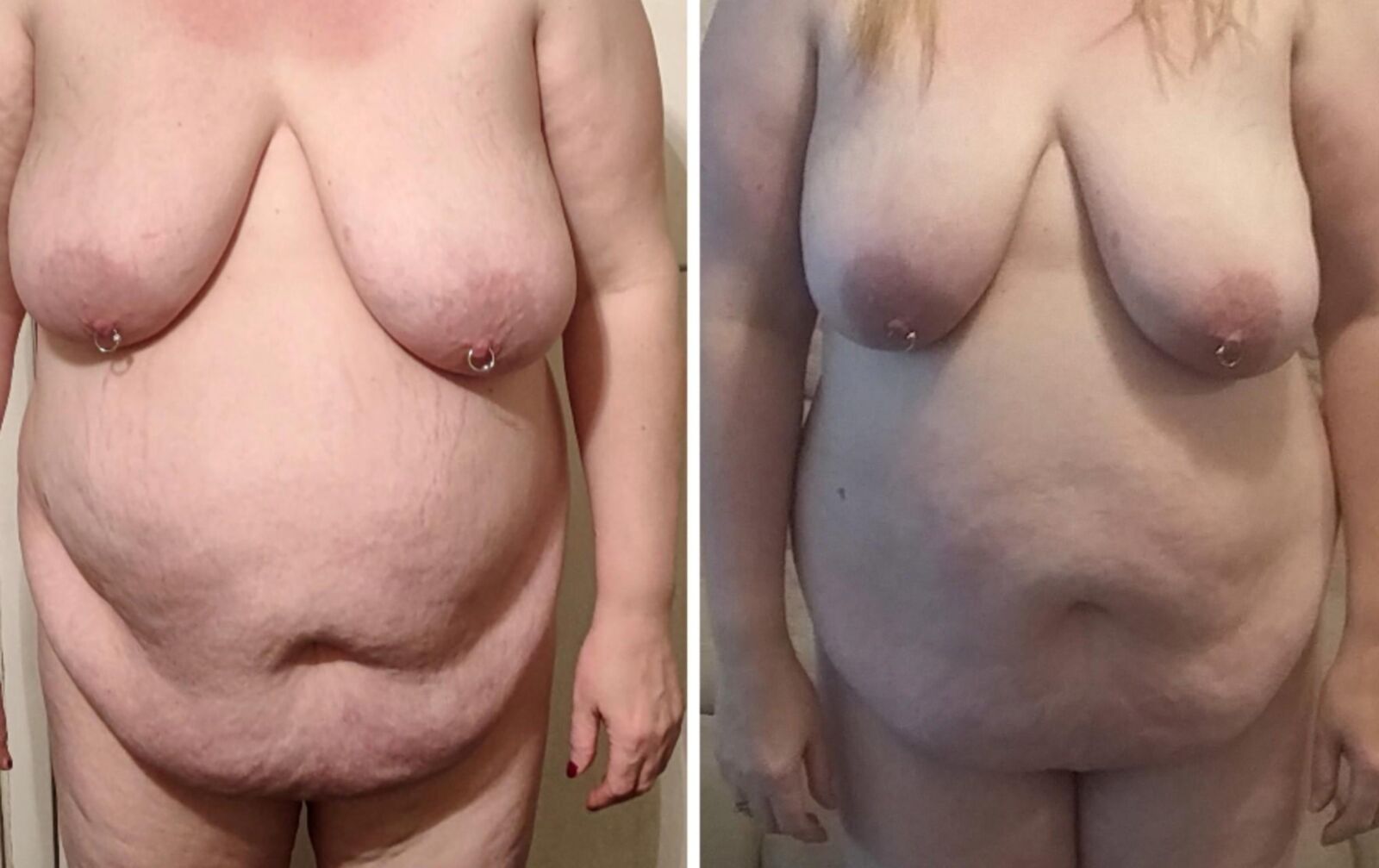 Comparação de esposa Bbw