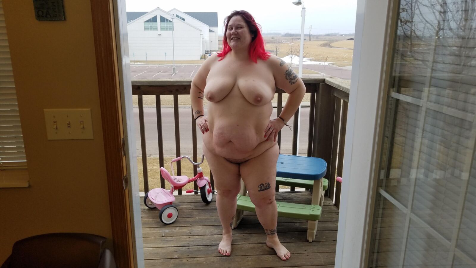 BBW pirralho PoppyJay alguns candids