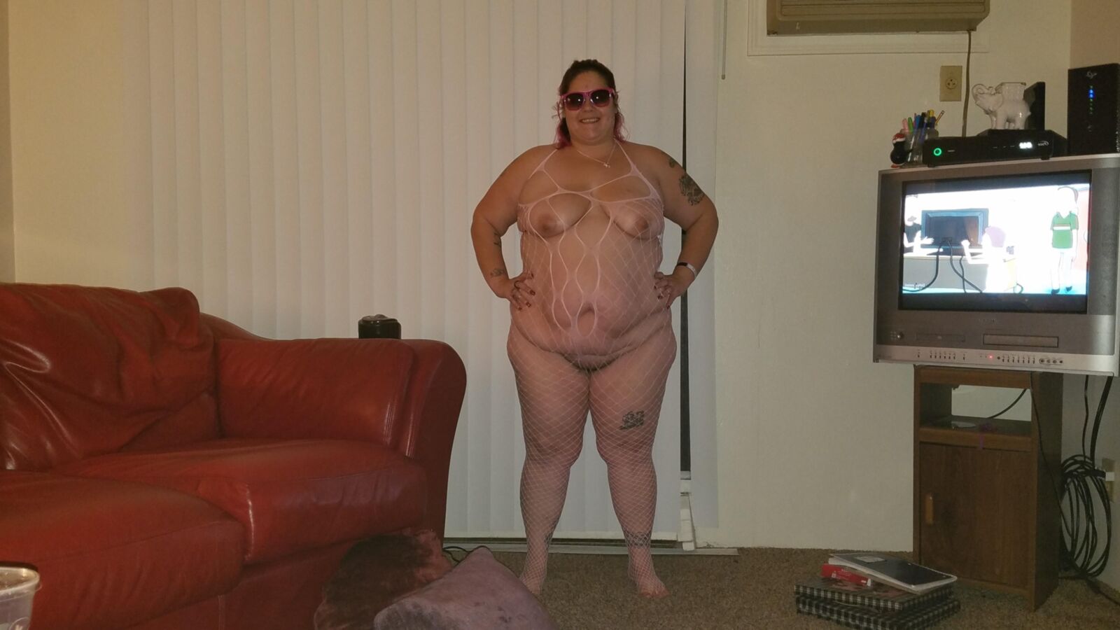 BBW pirralho PoppyJay alguns candids